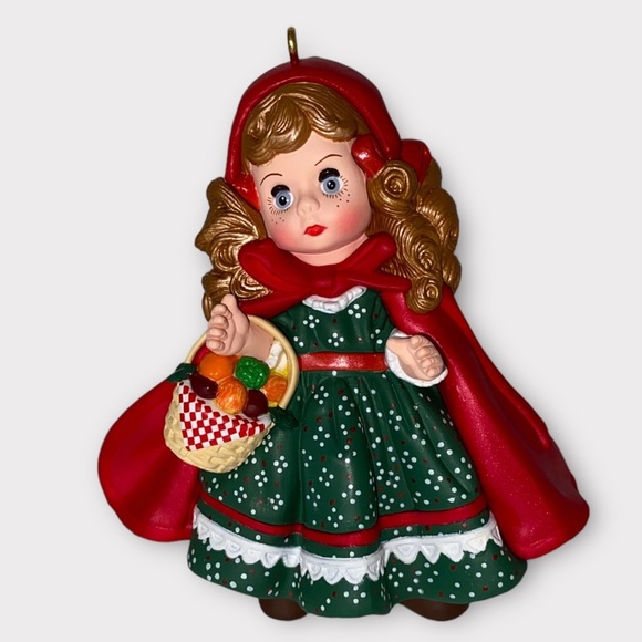 Hallmark Madame Alexander Little Red Riding Hood Christmas Ornament 1997 - Picture 2 of 5